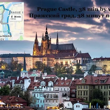 1+kk, 2. Center, 3min Walk To Dancing House *