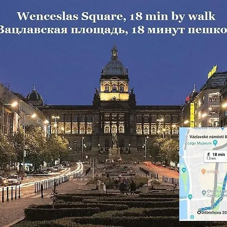 דירה 1+kk, 2. Center, 3min Walk To Dancing House