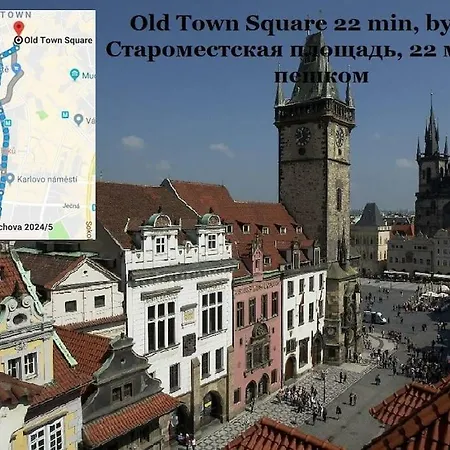 1+kk, 2. Center, 3min Walk To Dancing House * Prague